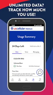 My UScellular Prepaid android App screenshot 9
